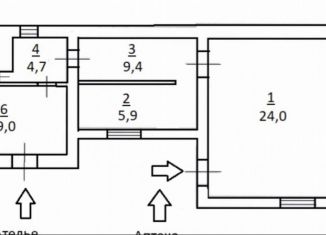 Продается торговая площадь, 54.5 м2, Саратовская область, улица Ленина, 15А