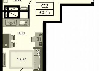 Квартира на продажу студия, 30.2 м2, Ростов-на-Дону
