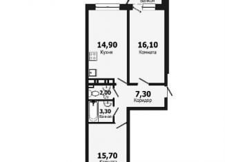 Продаю 2-комнатную квартиру, 58.4 м2, Мурино, улица Шоссе в Лаврики, 78к2