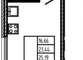 Продается квартира студия, 23.4 м2, Сертолово