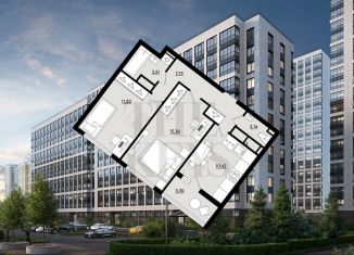 Продаю 2-ком. квартиру, 52.6 м2, Санкт-Петербург, Невский район