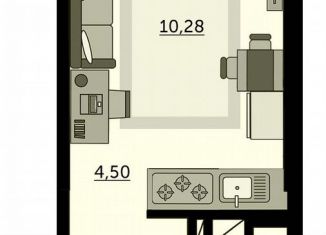 Продаю квартиру студию, 28.4 м2, Ростов-на-Дону