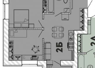 Продам 2-ком. квартиру, 54.5 м2, Тольятти