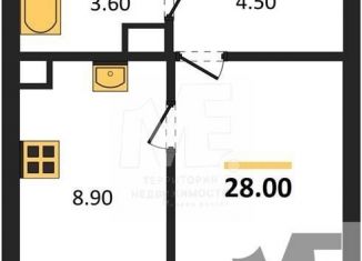 Продажа 1-комнатной квартиры, 28 м2, Республика Башкортостан, Лесная улица
