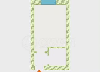 Продается квартира студия, 16 м2, Тюмень, улица Бабарынка, 65
