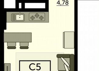 Продам квартиру студию, 24 м2, Ростов-на-Дону