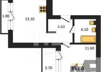Продаю 1-ком. квартиру, 35.8 м2, Республика Башкортостан, Лесная улица