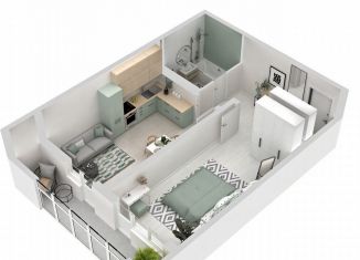 Продаю 2-ком. квартиру, 51.9 м2, Крым