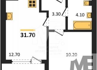 1-ком. квартира на продажу, 31.7 м2, Республика Башкортостан, Лесная улица
