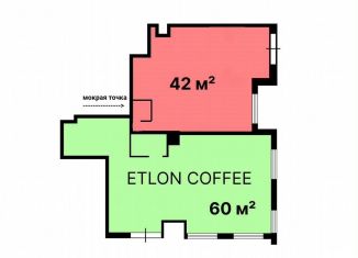 Сдается помещение свободного назначения, 42 м2, Санкт-Петербург, Измайловский бульвар, 9