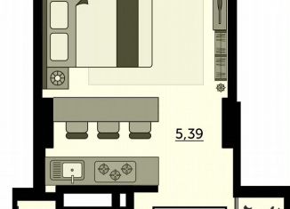 Продаю квартиру студию, 28.8 м2, Ростов-на-Дону