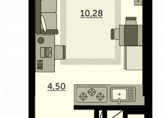 Продаю квартиру студию, 28.4 м2, Ростов-на-Дону