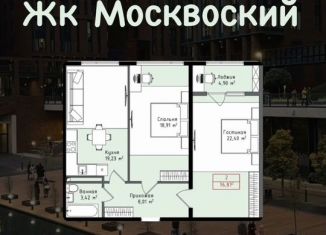 Продам 1-ком. квартиру, 76.9 м2, Махачкала, улица Даганова, 139