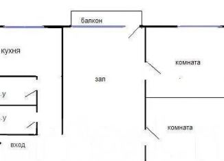 Продаю 3-ком. квартиру, 49 м2, Иваново, улица Афанасьева, 31