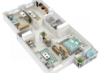 Продаю 3-комнатную квартиру, 80.9 м2, Липецк, Минская улица, 6Б