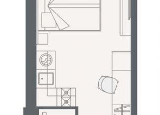 Продажа квартиры студии, 22.1 м2, Санкт-Петербург, метро Комендантский проспект, Камышовая улица, 25