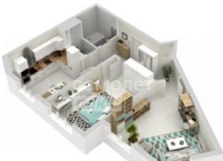 Продаю 2-комнатную квартиру, 64.3 м2, Липецк, Минская улица, 6Б