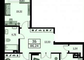 Продаю 3-комнатную квартиру, 85.7 м2, Ростов-на-Дону, улица Ларина, 45к9