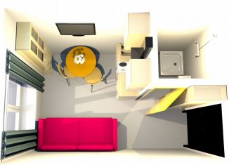 Продается квартира студия, 10.5 м2, Москва, Тайнинская улица, 16к2