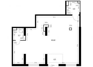Помещение свободного назначения на продажу, 83.82 м2, Владивосток, жилой комплекс Снежный парк, 1