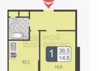 Сдача в аренду 1-комнатной квартиры, 36.7 м2, Москва, Долгопрудная аллея