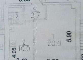 Сдается в аренду однокомнатная квартира, 35 м2, Москва, Байкальская улица, 30к3, ВАО