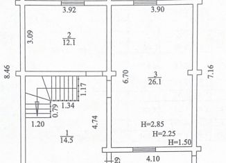 Продается дом, 105 м2, Республика Башкортостан, улица Матросова, 55