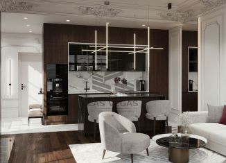 Сдаю трехкомнатную квартиру, 165 м2, Москва, улица Большая Полянка, 9с1, ЦАО