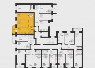 2-ком. квартира на продажу, 57.2 м2, Тамбов, улица имени С.И. Савостьянова, 14Б