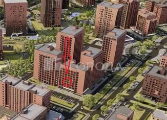 Продам двухкомнатную квартиру, 52.1 м2, деревня Кисловка, улица Василия Кандинского, 6/1