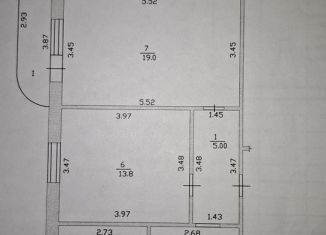 Продам 2-ком. квартиру, 52.4 м2, Тамбовская область, улица Рылеева, 106/2