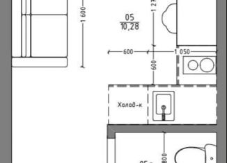 Продажа квартиры студии, 13 м2, Москва, Астрадамская улица, 13