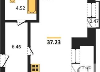 Продаю квартиру студию, 37.2 м2, Новосибирск, Красный проспект, 167к11, ЖК Расцветай на Красном