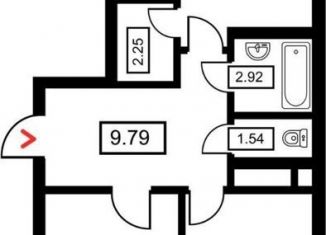 Продажа 2-ком. квартиры, 68.8 м2, Краснодар, Бородинская улица, 156/2, Бородинская улица