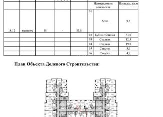 Продаю 3-комнатную квартиру, 85.8 м2, Москва, Поклонная улица, 9, ЖК Поклонная 9