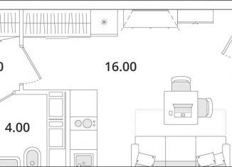 Продаю квартиру студию, 24.2 м2, Санкт-Петербург, Планерная улица, 99, Приморский район