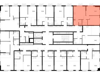 Продажа двухкомнатной квартиры, 50.7 м2, посёлок Коммунарка, Проектируемый проезд № 7094, ЖК Бунинские Луга