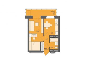 Продажа 1-комнатной квартиры, 31.6 м2, Пермь, ЖК Ясно Дом на Есенина 9А