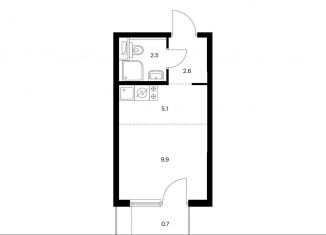 Продаю квартиру студию, 20.8 м2, Москва, станция Лихоборы, жилой комплекс Большая Академическая 85, к3.1