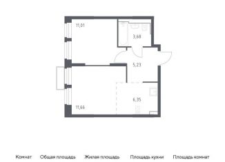 Продажа 1-комнатной квартиры, 37.9 м2, Красногорск, жилой комплекс Квартал Строгино, к2