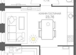 2-комнатная квартира на продажу, 72.4 м2, Москва, станция Тестовская, Шмитовский проезд, 39