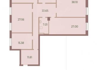 Продам четырехкомнатную квартиру, 178.1 м2, Санкт-Петербург, Петровский проспект, 11к3, метро Крестовский остров