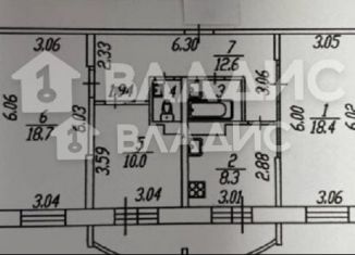 Продается трехкомнатная квартира, 72.5 м2, Вологда, Старое шоссе, 4А