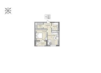 Продам 1-комнатную квартиру, 39.6 м2, Владивосток, площадь Борцов Революции, Ленинский район