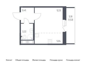 Продажа квартиры студии, 25.3 м2, Колпино, жилой комплекс Новое Колпино, к39