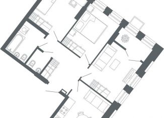 3-ком. квартира на продажу, 74 м2, Екатеринбург, ЖК Проспект Мира, улица Мира, 47