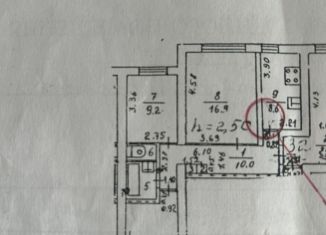 Продам трехкомнатную квартиру, 64 м2, Краснодар, улица Янковского, 151, улица Янковского