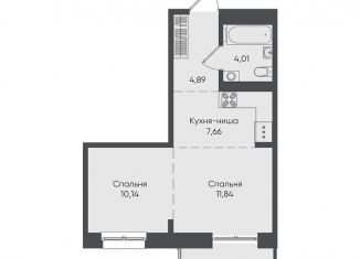 1-ком. квартира на продажу, 43.1 м2, Иркутская область