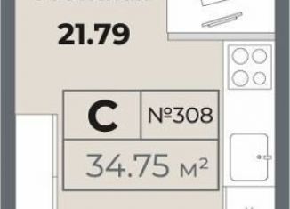 Продается квартира студия, 34.1 м2, Санкт-Петербург, метро Лиговский проспект, Лиговский проспект, 127
