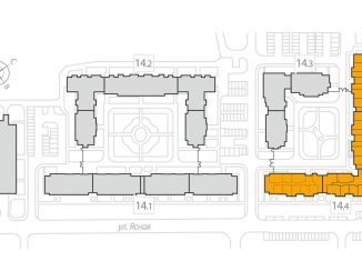 Продаю 2-комнатную квартиру, 65.9 м2, городской посёлок Янино-1, ЖК Ясно-Янино, Ясная улица, 20к4